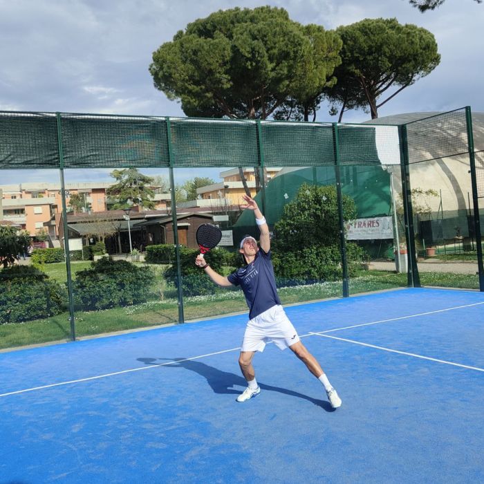 Un momento di sport al Sambuca Padel Club